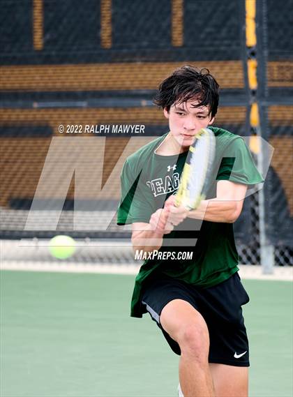 Thumbnail 3 in UIL 4A, 5A, & 6A Boys State Tennis Finals  photogallery.