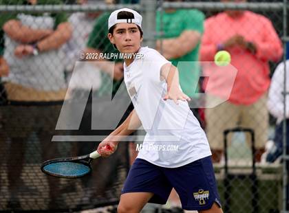 Thumbnail 2 in UIL 4A, 5A, & 6A Boys State Tennis Finals  photogallery.