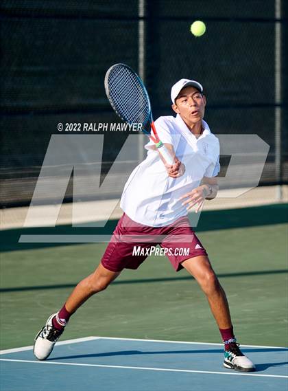 Thumbnail 3 in UIL 4A, 5A, & 6A Boys State Tennis Finals  photogallery.