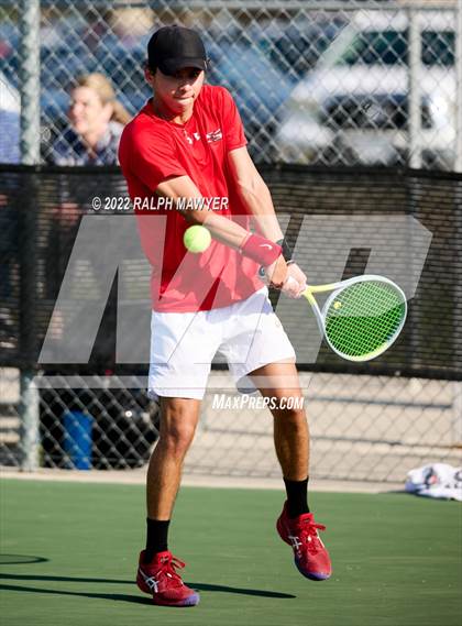Thumbnail 1 in UIL 4A, 5A, & 6A Boys State Tennis Finals  photogallery.