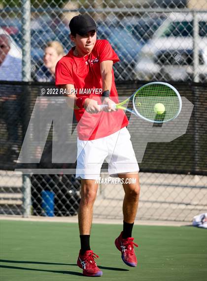 Thumbnail 3 in UIL 4A, 5A, & 6A Boys State Tennis Finals  photogallery.