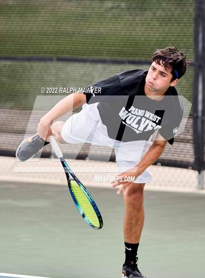 Thumbnail 1 in UIL 4A, 5A, & 6A Boys State Tennis Finals  photogallery.