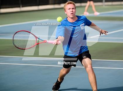 Thumbnail 2 in UIL 4A, 5A, & 6A Boys State Tennis Finals  photogallery.