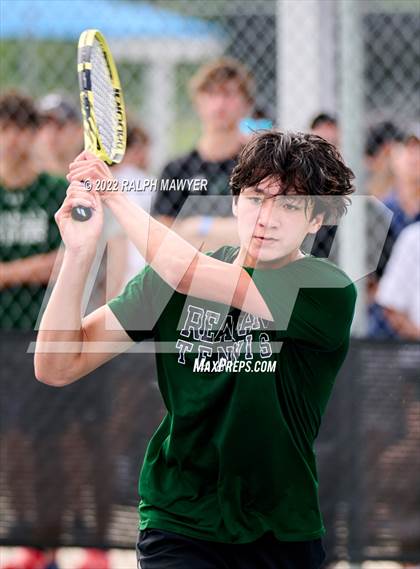 Thumbnail 2 in UIL 4A, 5A, & 6A Boys State Tennis Finals  photogallery.