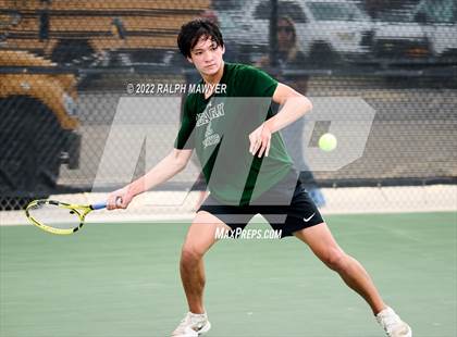 Thumbnail 1 in UIL 4A, 5A, & 6A Boys State Tennis Finals  photogallery.