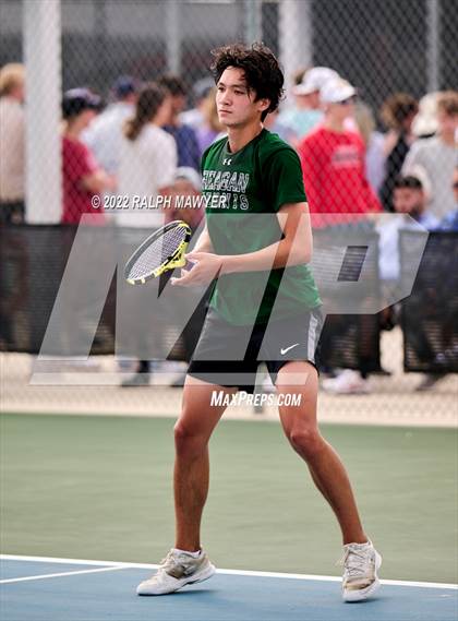 Thumbnail 2 in UIL 4A, 5A, & 6A Boys State Tennis Finals  photogallery.