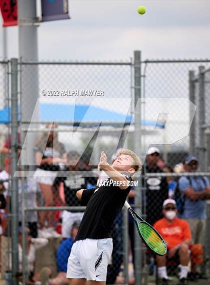 Thumbnail 3 in UIL 4A, 5A, & 6A Boys State Tennis Finals  photogallery.