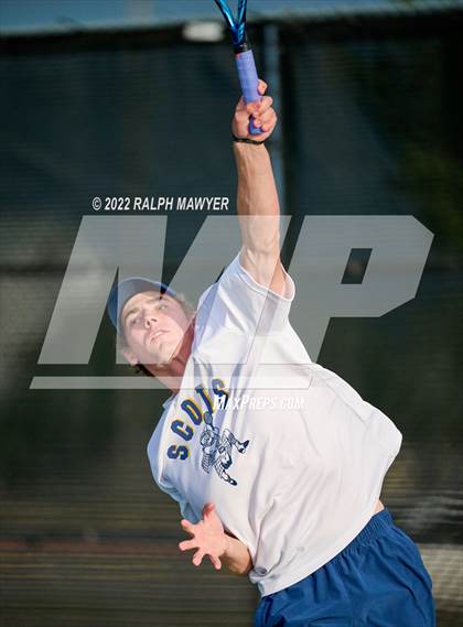 Thumbnail 1 in UIL 4A, 5A, & 6A Boys State Tennis Finals  photogallery.