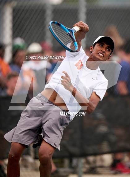 Thumbnail 2 in UIL 4A, 5A, & 6A Boys State Tennis Finals  photogallery.