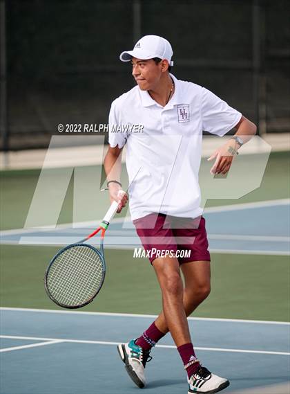 Thumbnail 2 in UIL 4A, 5A, & 6A Boys State Tennis Finals  photogallery.