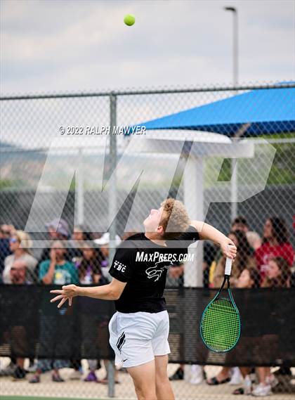 Thumbnail 1 in UIL 4A, 5A, & 6A Boys State Tennis Finals  photogallery.