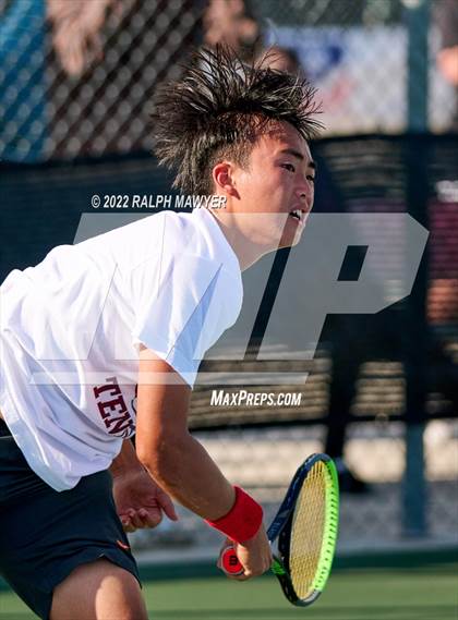 Thumbnail 2 in UIL 4A, 5A, & 6A Boys State Tennis Finals  photogallery.