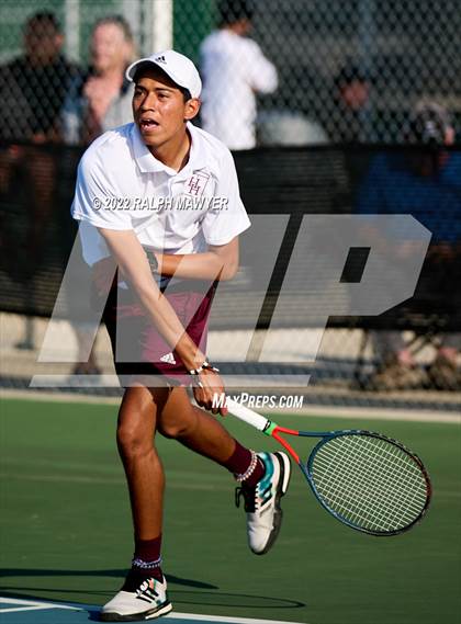 Thumbnail 1 in UIL 4A, 5A, & 6A Boys State Tennis Finals  photogallery.