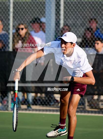 Thumbnail 2 in UIL 4A, 5A, & 6A Boys State Tennis Finals  photogallery.
