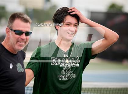 Thumbnail 1 in UIL 4A, 5A, & 6A Boys State Tennis Finals  photogallery.