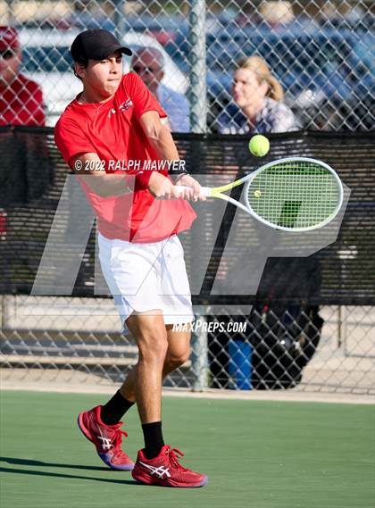 Thumbnail 2 in UIL 4A, 5A, & 6A Boys State Tennis Finals  photogallery.