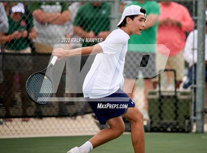 Thumbnail 2 in UIL 4A, 5A, & 6A Boys State Tennis Finals  photogallery.