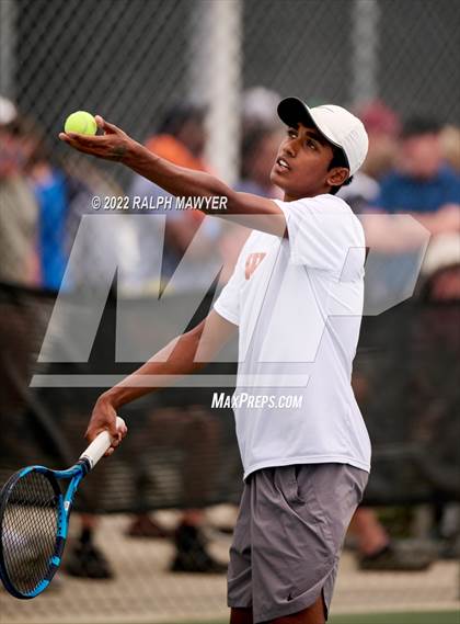 Thumbnail 3 in UIL 4A, 5A, & 6A Boys State Tennis Finals  photogallery.
