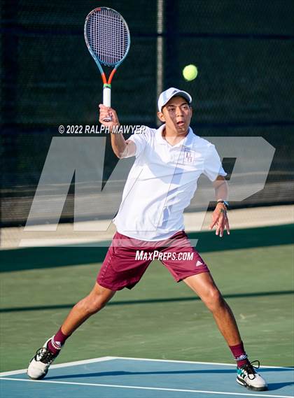 Thumbnail 2 in UIL 4A, 5A, & 6A Boys State Tennis Finals  photogallery.