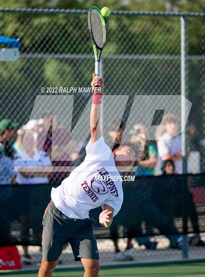 Thumbnail 2 in UIL 4A, 5A, & 6A Boys State Tennis Finals  photogallery.
