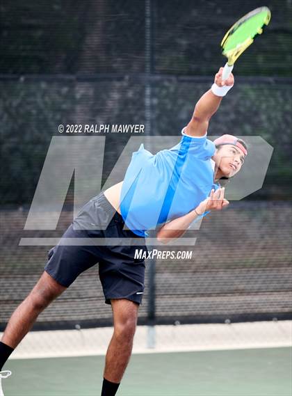 Thumbnail 1 in UIL 4A, 5A, & 6A Boys State Tennis Finals  photogallery.