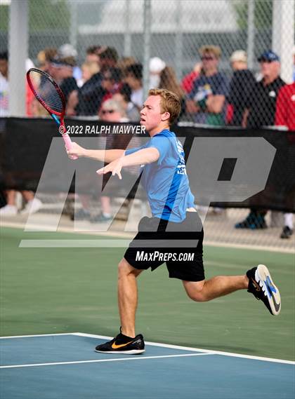 Thumbnail 2 in UIL 4A, 5A, & 6A Boys State Tennis Finals  photogallery.