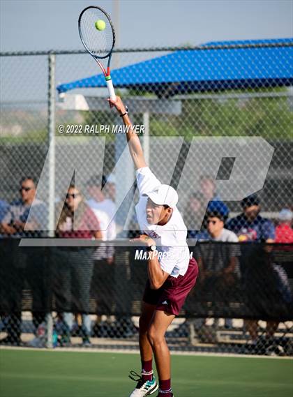 Thumbnail 1 in UIL 4A, 5A, & 6A Boys State Tennis Finals  photogallery.