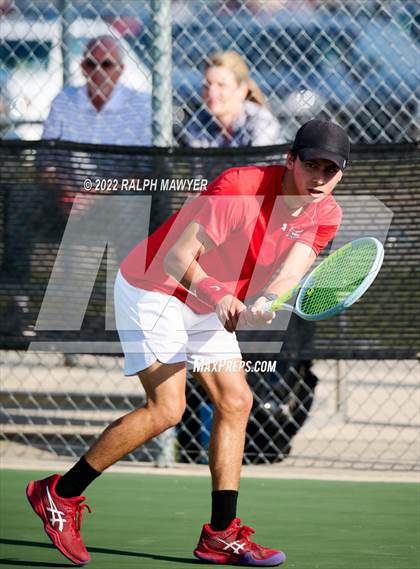Thumbnail 1 in UIL 4A, 5A, & 6A Boys State Tennis Finals  photogallery.