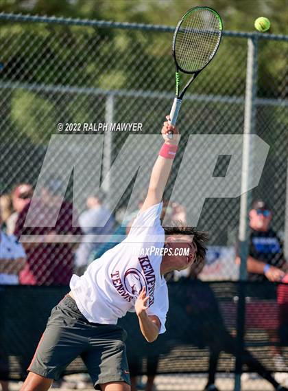 Thumbnail 1 in UIL 4A, 5A, & 6A Boys State Tennis Finals  photogallery.