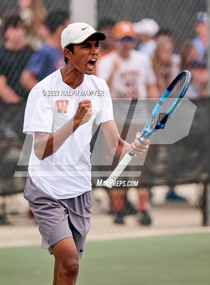 Thumbnail 2 in UIL 4A, 5A, & 6A Boys State Tennis Finals  photogallery.