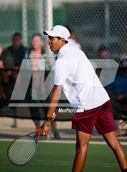 Thumbnail 2 in UIL 4A, 5A, & 6A Boys State Tennis Finals  photogallery.