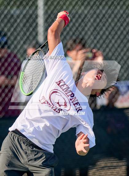 Thumbnail 3 in UIL 4A, 5A, & 6A Boys State Tennis Finals  photogallery.