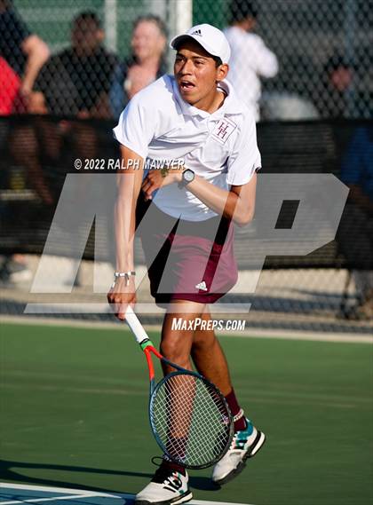 Thumbnail 3 in UIL 4A, 5A, & 6A Boys State Tennis Finals  photogallery.