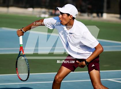 Thumbnail 1 in UIL 4A, 5A, & 6A Boys State Tennis Finals  photogallery.