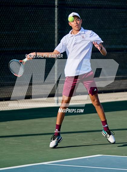 Thumbnail 3 in UIL 4A, 5A, & 6A Boys State Tennis Finals  photogallery.