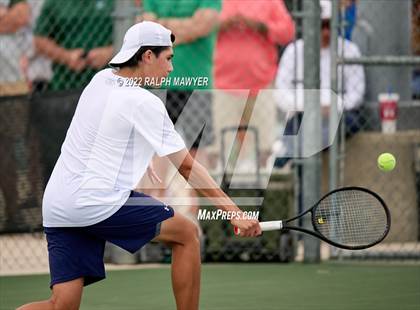 Thumbnail 1 in UIL 4A, 5A, & 6A Boys State Tennis Finals  photogallery.