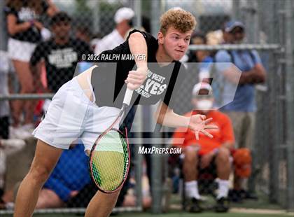 Thumbnail 3 in UIL 4A, 5A, & 6A Boys State Tennis Finals  photogallery.