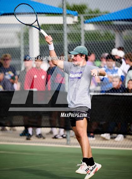 Thumbnail 3 in UIL 4A, 5A, & 6A Boys State Tennis Finals  photogallery.