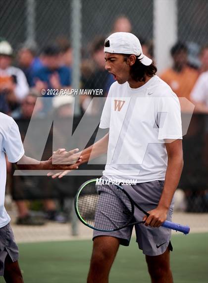 Thumbnail 3 in UIL 4A, 5A, & 6A Boys State Tennis Finals  photogallery.