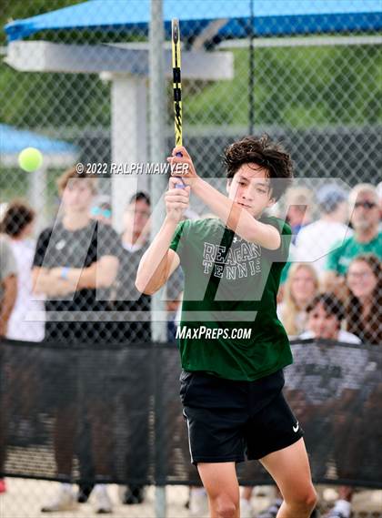 Thumbnail 3 in UIL 4A, 5A, & 6A Boys State Tennis Finals  photogallery.