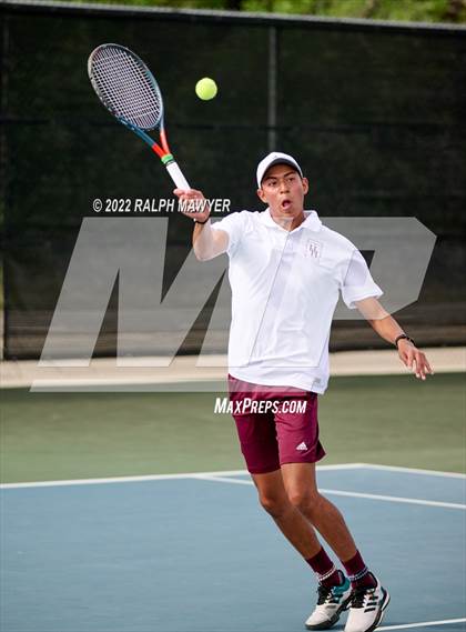 Thumbnail 2 in UIL 4A, 5A, & 6A Boys State Tennis Finals  photogallery.