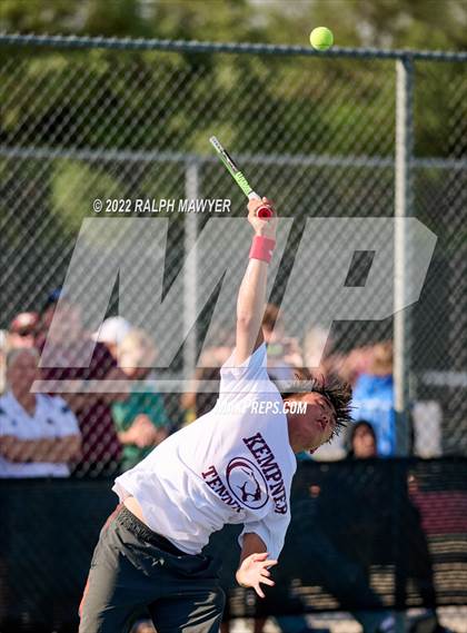 Thumbnail 2 in UIL 4A, 5A, & 6A Boys State Tennis Finals  photogallery.