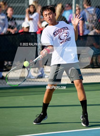 Thumbnail 2 in UIL 4A, 5A, & 6A Boys State Tennis Finals  photogallery.