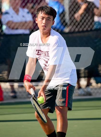 Thumbnail 1 in UIL 4A, 5A, & 6A Boys State Tennis Finals  photogallery.