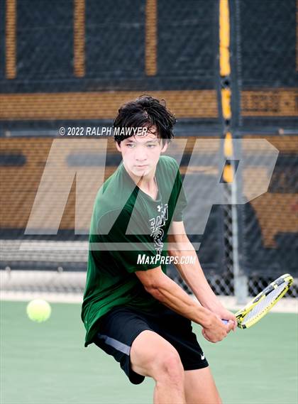 Thumbnail 1 in UIL 4A, 5A, & 6A Boys State Tennis Finals  photogallery.