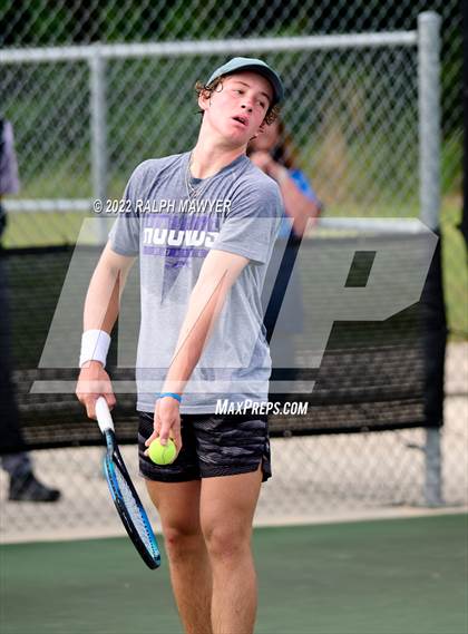 Thumbnail 1 in UIL 4A, 5A, & 6A Boys State Tennis Finals  photogallery.