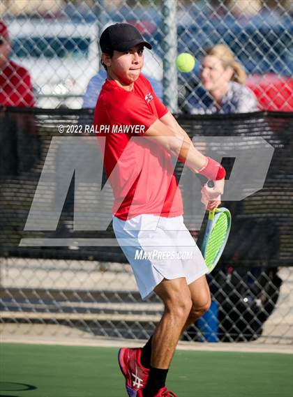Thumbnail 3 in UIL 4A, 5A, & 6A Boys State Tennis Finals  photogallery.