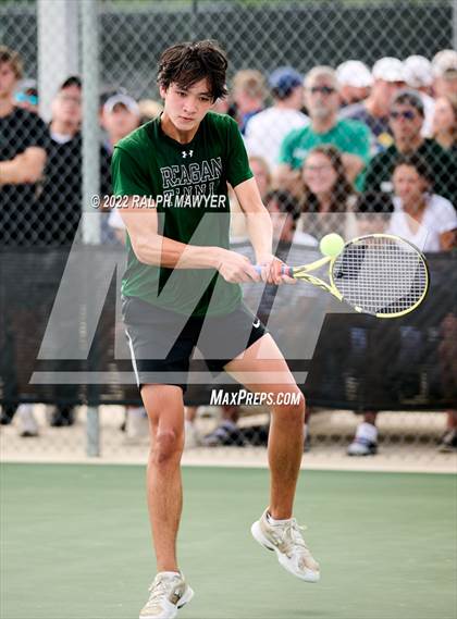 Thumbnail 1 in UIL 4A, 5A, & 6A Boys State Tennis Finals  photogallery.