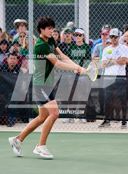 Thumbnail 3 in UIL 4A, 5A, & 6A Boys State Tennis Finals  photogallery.