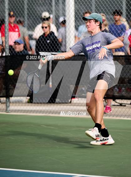 Thumbnail 2 in UIL 4A, 5A, & 6A Boys State Tennis Finals  photogallery.
